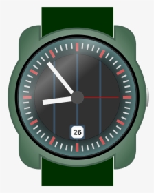 Analog Wrist-watch Clip Arts - Wrist Watch Clip Art, HD Png Download, Transparent PNG