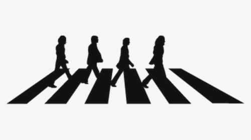 Thumb Image - Beatles Abbey Road Silhouette Vector, HD Png Download, Transparent PNG