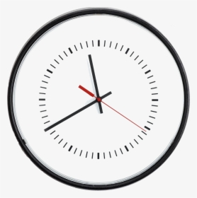 Analog Clock Face - 20 Minutes Past 6, HD Png Download, Transparent PNG