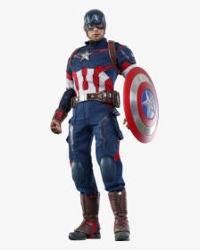 Captain America Png - Captain America Full Body, Transparent Png, Transparent PNG