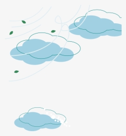Wind Png Cloud - Windy Cloud Png, Transparent Png, Transparent PNG