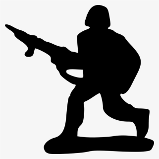 Soldier Silhouette Clipart - Troops Clipart, HD Png Download, Transparent PNG