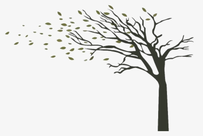 Wind Drawing Tree - Free Wall Sticker Mockup, HD Png Download, Transparent PNG