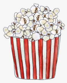Popcorn - Illustration, HD Png Download, Transparent PNG