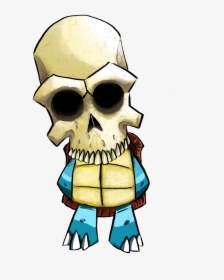 Skull Turtle - Skull - Skull, HD Png Download, Transparent PNG