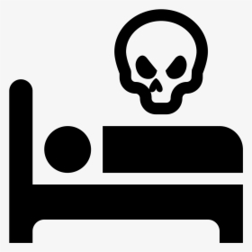Bed Vector Frame - Dead Icon, HD Png Download, Transparent PNG