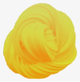 #banana #yellow #slime #fluffy #swirl - Spiral, HD Png Download, Transparent PNG