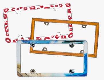 Cool License Plate Frames - Transparent Blank License Plate Png, Png Download, Transparent PNG