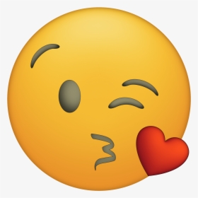 Kissy Face Emoji Printable - Angry Kiss Emoji Png, Transparent Png, Transparent PNG