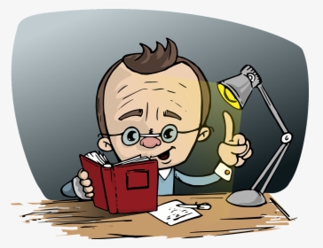 Reading Books With Lights Clipart, HD Png Download, Transparent PNG
