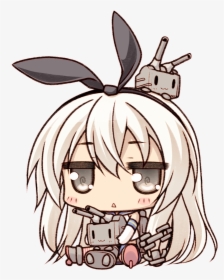 Rensouhou-chan And Shimakaze Drawn By Naturalton - Kantai Collection Stickers, HD Png Download, Transparent PNG