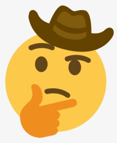 Transparent Sad Meme Face Png - Sad Cowboy Emoji Png, Png Download, Transparent PNG