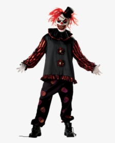 Evil Clown Png - Killer Clown Costume, Transparent Png, Transparent PNG