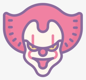 Transparent Clown Png - Transparent Icon Clown Scary, Png Download, Transparent PNG