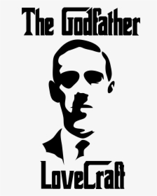 Hp Lovecraft Black And White , Png Download - Poster, Transparent Png, Transparent PNG