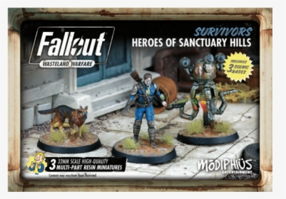 Fallout Wasteland Warfare - Elder Scroll Miniature Games, HD Png Download, Transparent PNG
