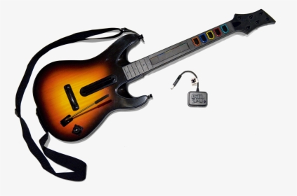 Ps3 Guitar Hero Controller Transparent Background - Guitar Hero World Tour Guitar, HD Png Download, Transparent PNG