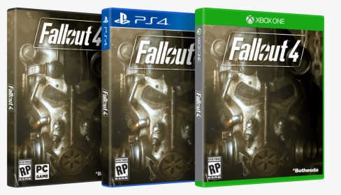 Fallout4 Allplatforms 3d Box-06 - Fallout 4 Ps3, HD Png Download, Transparent PNG