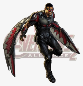 Avengers Falcon Marvel, HD Png Download, Transparent PNG