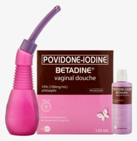 Betadine Vaginal Douche With Box Xl - Betadine Feminine Wash, HD Png Download, Transparent PNG