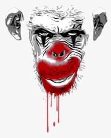 Evil Monkey Clown, HD Png Download, Transparent PNG