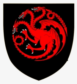House Targaryen Updated Emblem - Targaryen Dragon, HD Png Download, Transparent PNG