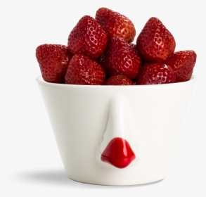 Bowl Of Strawberries Png - Strawberry, Transparent Png, Transparent PNG