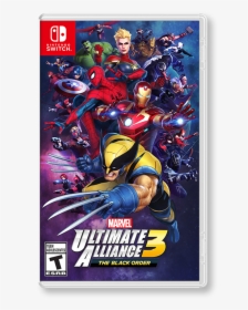 Marvel Ultimate Alliance - Nintendo Switch Marvel Ultimate Alliance 3, HD Png Download, Transparent PNG