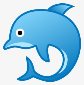 Common Bottlenose Dolphin - Delfin Emoji, HD Png Download, Transparent PNG