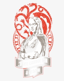 House Targaryen Black And White , Png Download - Game Of Thrones Dragon Clipart, Transparent Png, Transparent PNG