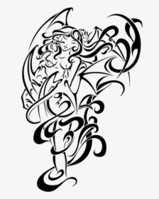 Line Art,head,flower - Mother Of Dragons Clipart, HD Png Download, Transparent PNG