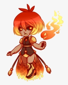 Freeuse Download Collection Of High Quality Free Cliparts - Girl With Fire Element Drawing, HD Png Download, Transparent PNG