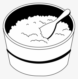 Rice Black And White Clipart, HD Png Download, Transparent PNG