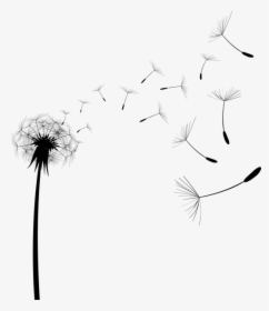 Common Dandelion Pissenlit Tattoo, HD Png Download, Transparent PNG