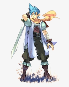 Bofiii Ryupsp Artwork - Breath Of Fire 3 Art, HD Png Download, Transparent PNG