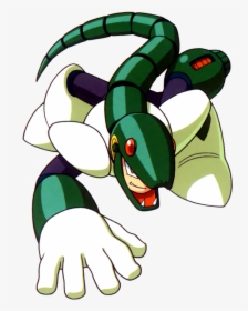 Snakeman - Snake Man Mega Man, HD Png Download, Transparent PNG