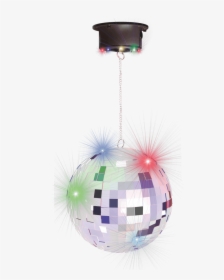 Mirror Ball Ø 20 Cm With Led Motor - Palla Stroboscopica, HD Png Download, Transparent PNG