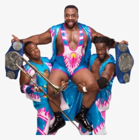 The New Day Smackdown Tag Teams Champs 2017 Png By - New Day Smackdown Tag Team Championship, Transparent Png, Transparent PNG