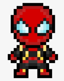 Spider Man Far From Home Pixel Art, HD Png Download, Transparent PNG