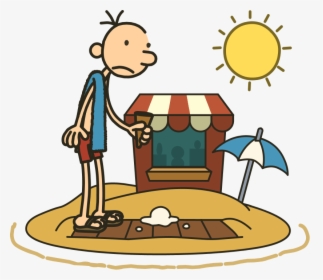 Wblogo - Diary Of A Wimpy Kid Beach, HD Png Download, Transparent PNG