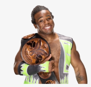 Xavier Woods Wwe Champion, HD Png Download, Transparent PNG
