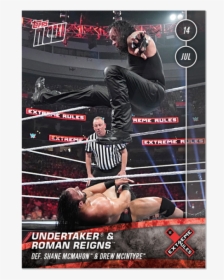 Undertaker & Roman Reigns Def - Undertaker And Roman Reigns Vs Shane Mcmahon, HD Png Download, Transparent PNG