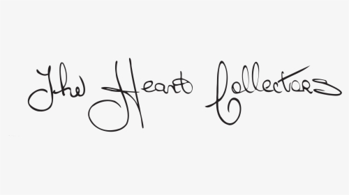 The Heart Collectors - Calligraphy, HD Png Download, Transparent PNG