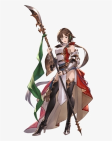 Leona Granblue Fantasy Drawn By Minaba Hideo - グラン ブルー ファンタジー レオナ, HD Png Download, Transparent PNG