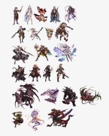 Granblue Fantasy All Classes , Png Download - Granblue Fantasy All Classes, Transparent Png, Transparent PNG
