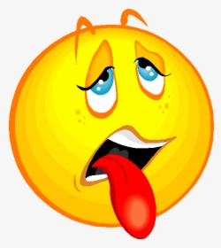 Sick Emoticon Clipart - Disgusted Face Emoticon, HD Png Download, Transparent PNG