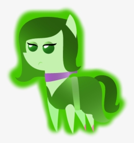 Lyrica-clef, Clothes, Disgust , Green, Green Eyes, - Inside Out Disgust Pony, HD Png Download, Transparent PNG