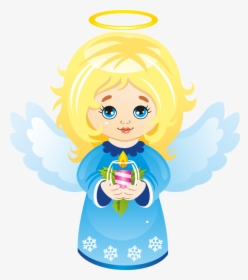 Free Christmas Cliparts Download - Angel Clipart Christmas, HD Png Download, Transparent PNG