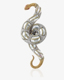 Buccellati - Brooches - Snake Brooch - High Jewelry - Snake High Jewellery, HD Png Download, Transparent PNG