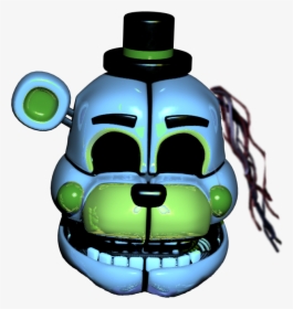 Funtime Witherde Golden Freddy Head - Fnaf Funtime Freddy Cosplay, HD Png Download, Transparent PNG
